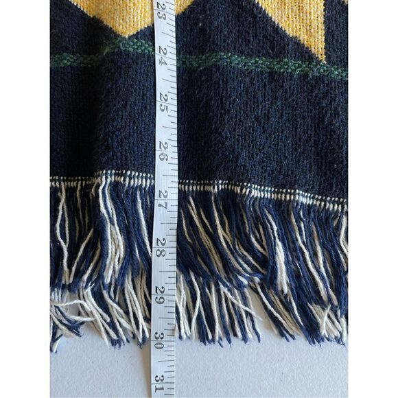 S4 Vintage Native American Tribal Print Cardigan Sweater Vest‎ 100% Cotton - Picture 5 of 6